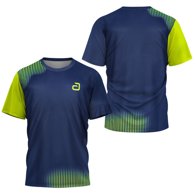 Table Tennis For Sale - Men Table Tennis T-Shirt Undercurrent Pattern
