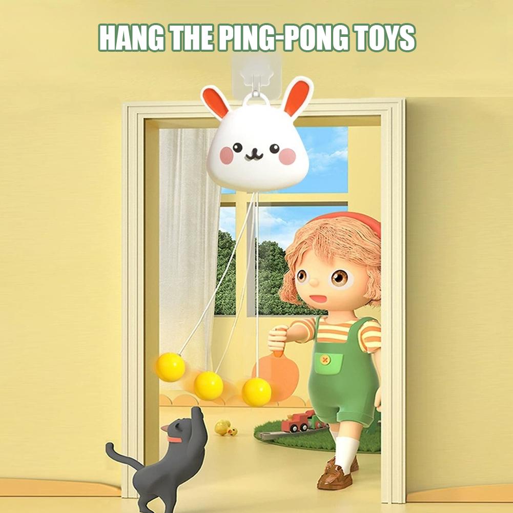 Table Tennis Trainer - Hanging Table Tennis Trainer for Kids