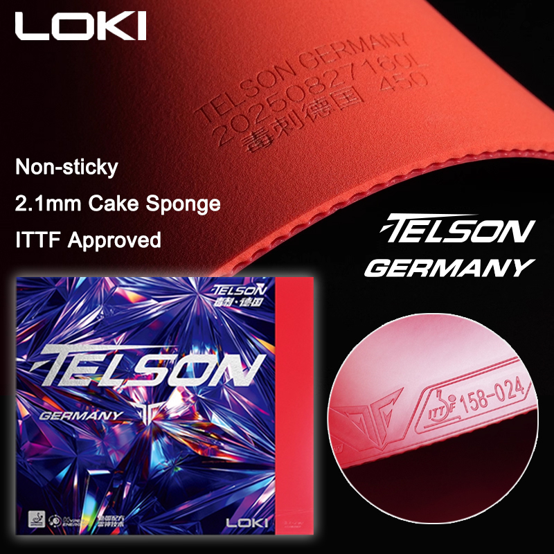 Table Tennis Germany - LOKI TELSON GERMANY Non-sticky Table Tennis