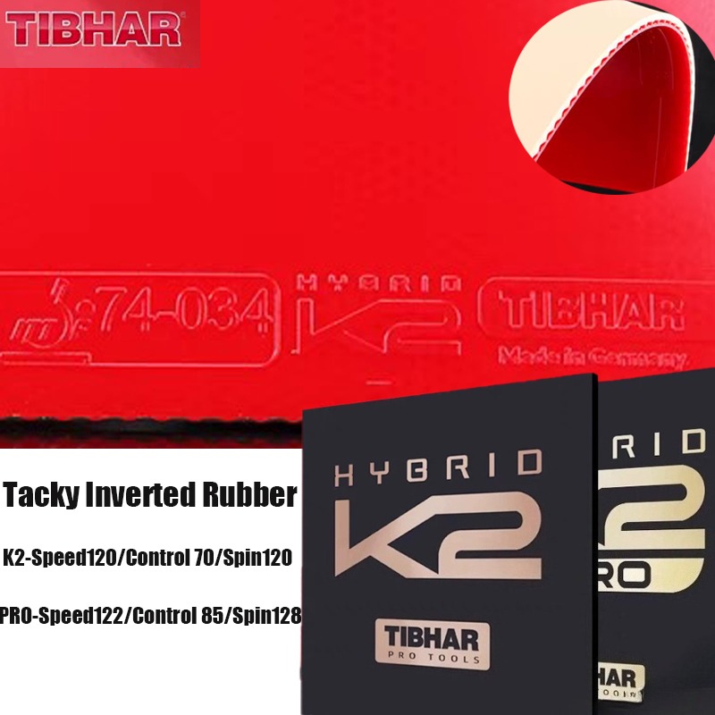 TIBHAR K2 Imported Table-tenni – Table Tennis Germany Bewertung und Preis