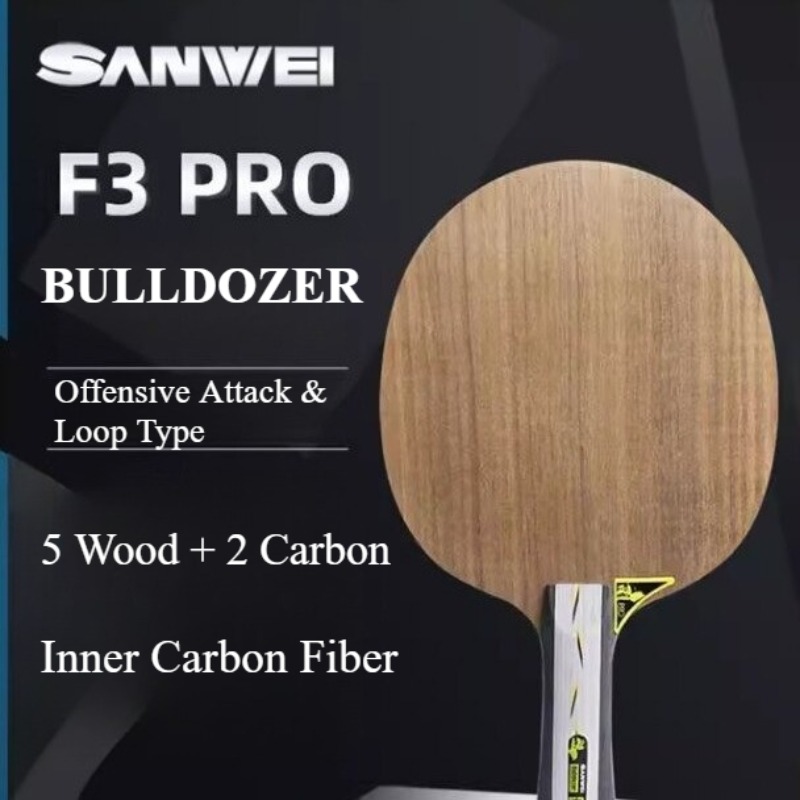 SANWEI F3 PRO BULLDOZER Table  – Table Tennis Paddles Bewertung und Preis