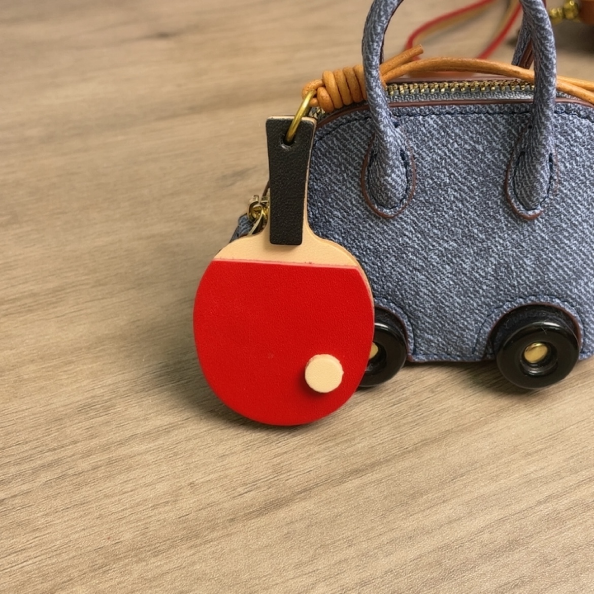 Genuine Leather Table Tennis K – Table Tennis Keychain Bewertung und Preis