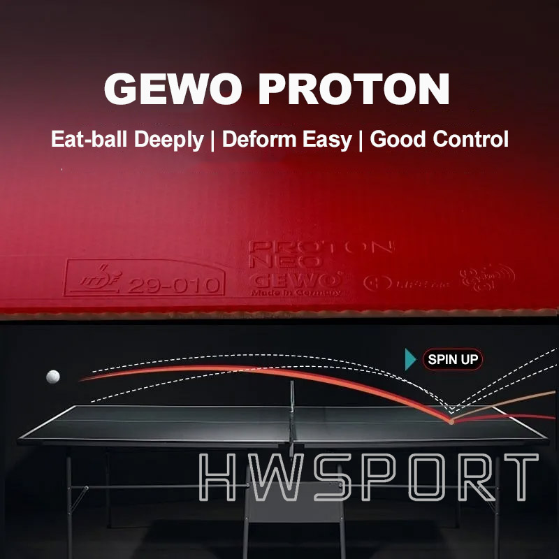 GEWO PROTON NEO Table Tennis R – Table Tennis Germany Bewertung und Preis