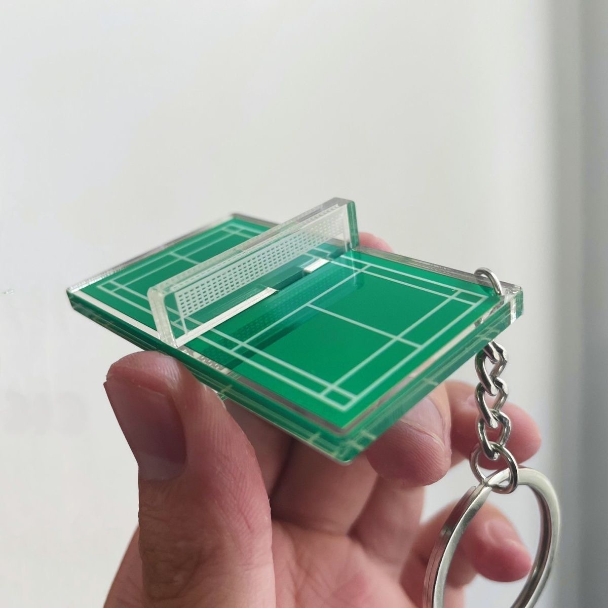 Acrylic Badminton Tennis Keych – Table Tennis Keychain Bewertung und Preis