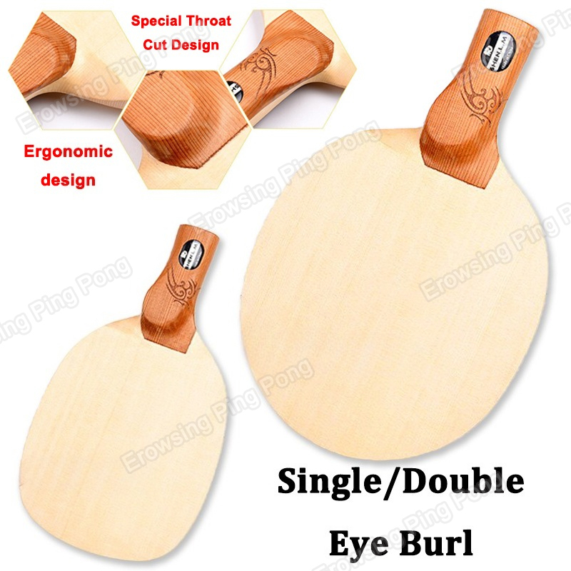 1-Ply Hinoki Table Tennis Blad – Table Tennis Paddles Bewertung und Preis