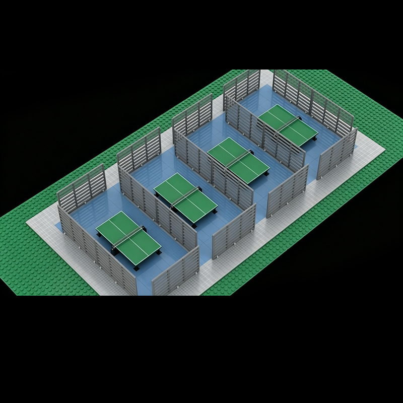 City Street View Model MOC Bui – Table Tennis Zone Bewertung und Preis