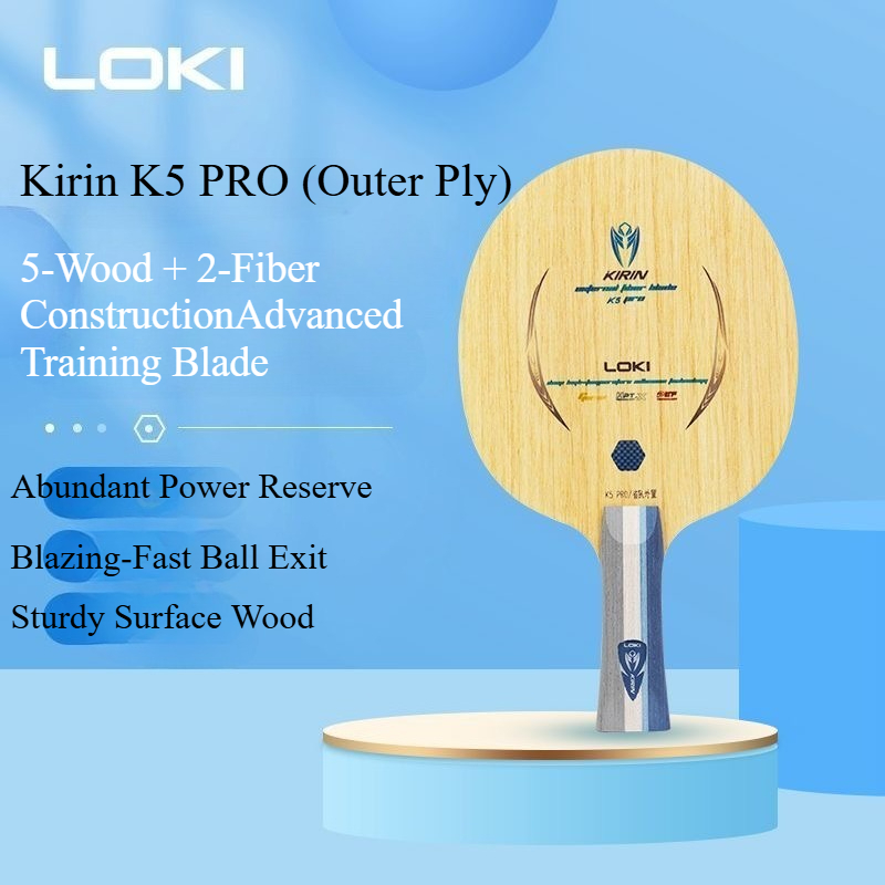 LOKI Kirin K5 PRO Table Tennis – Table Tennis Paddles Bewertung und Preis