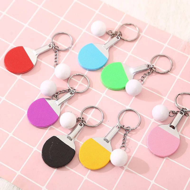 7 Colors Cute Ping Pong Racket – Table Tennis Keychain Bewertung und Preis
