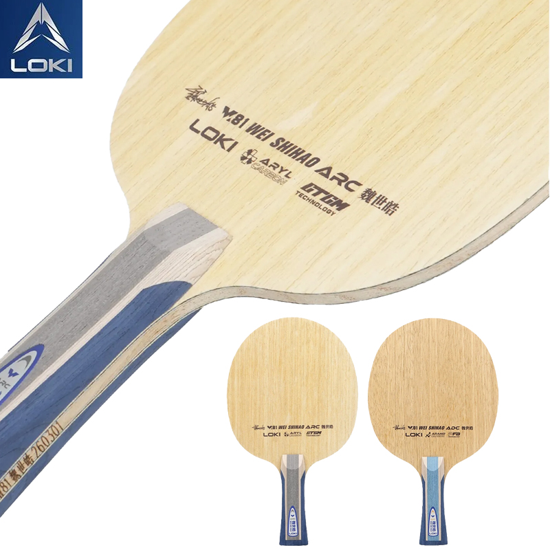 LOKI W81 Series Wei Shihao Tab – Table Tennis Paddles Bewertung und Preis