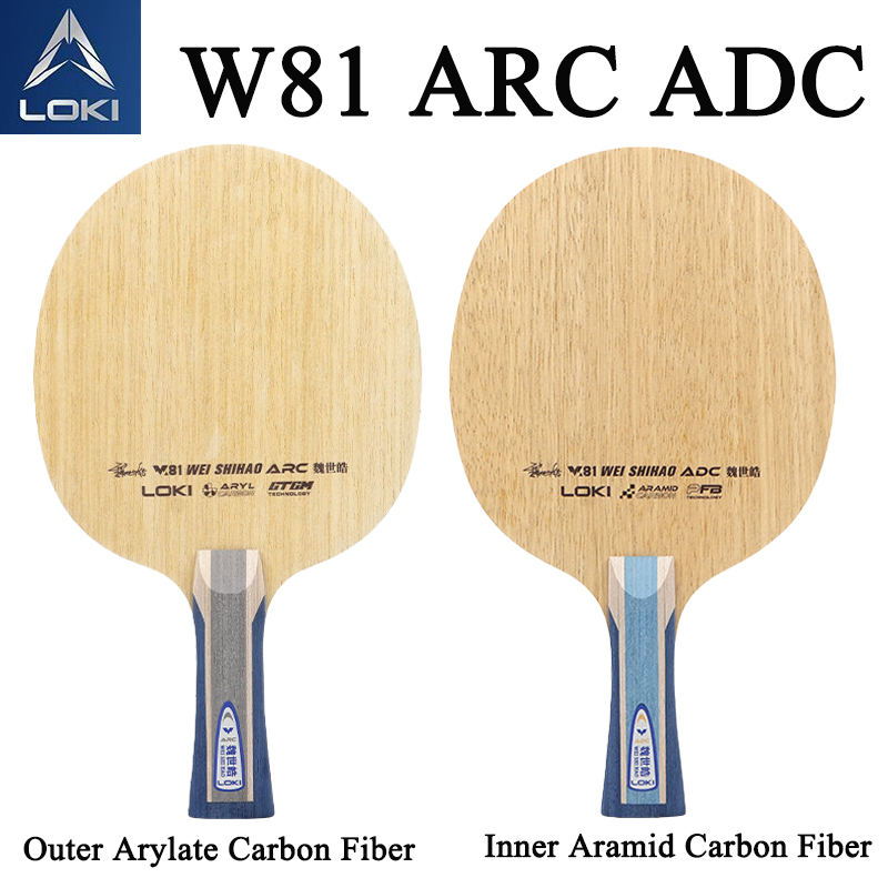 LOKI W81 Series Wei Shihao Tab – Table Tennis Paddles Bewertung und Preis