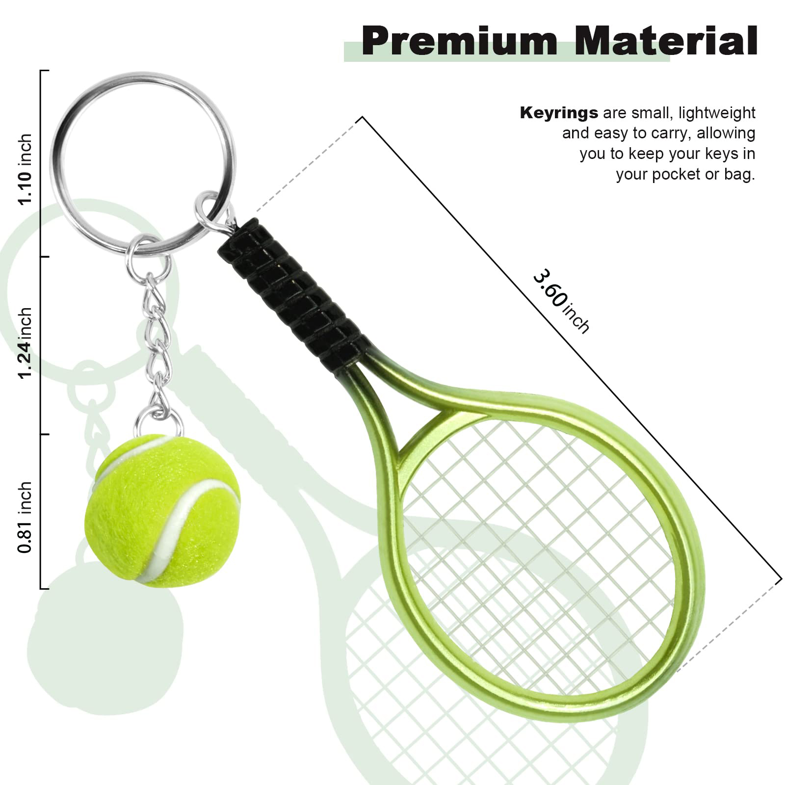 6Pcs Tennis Table Tennis Ping  – Table Tennis Keychain Bewertung und Preis