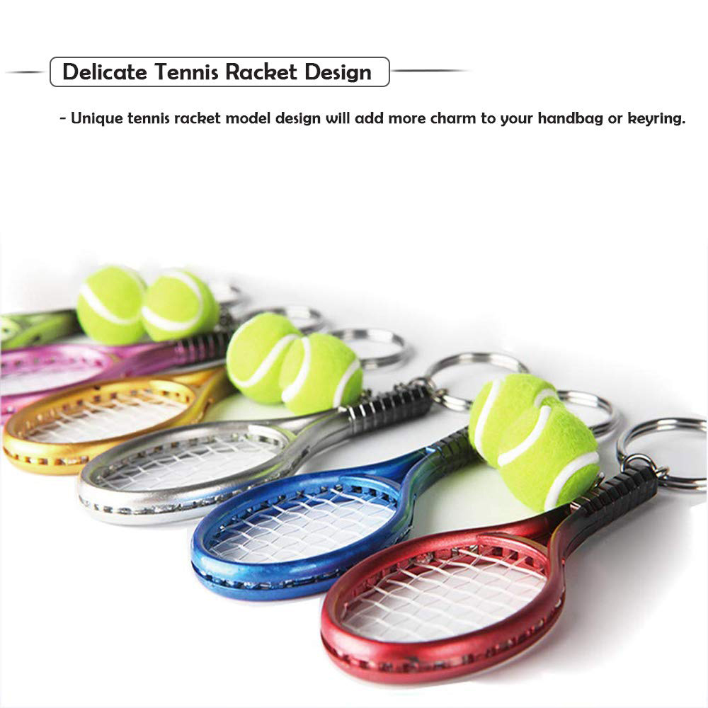 6Pcs Tennis Table Tennis Ping  – Table Tennis Keychain Bewertung und Preis