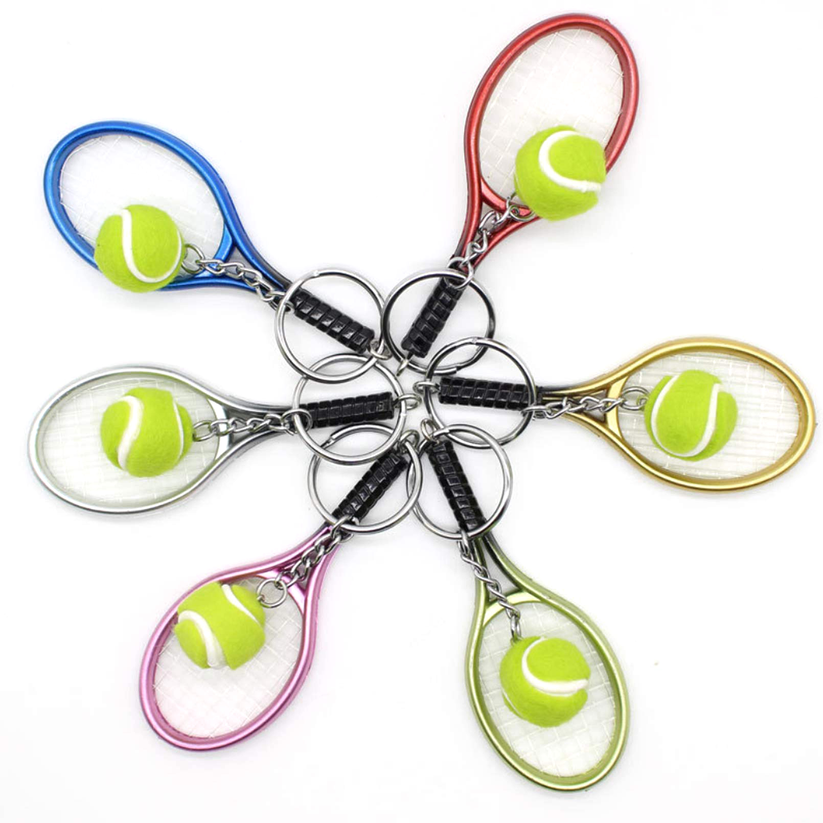 6Pcs Tennis Table Tennis Ping  – Table Tennis Keychain Bewertung und Preis