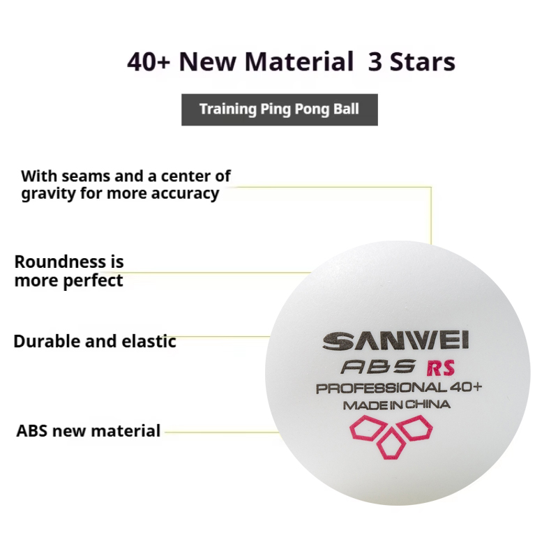 SANWEI RS40+ 3 Star Table Tenn – Table Tennis Vr Bewertung und Preis
