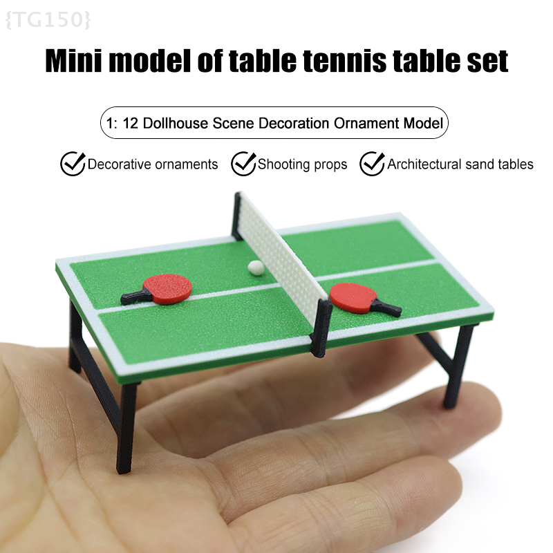 1:12 Scale Dollhouse Miniature – Table Tennis No 1 Bewertung und Preis