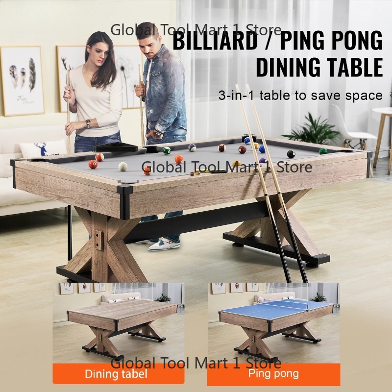 VEV-OR 7ft 3-in-1 Billiards Ta – Table Tennis Or Tennis Table Bewertung und Preis