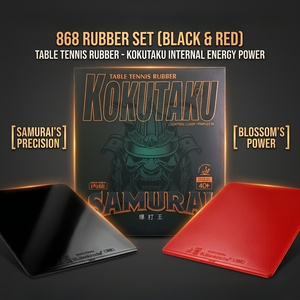 Kokutaku Sakura 868 Rubber Set – Table Tennis For Sale Bewertung und Preis