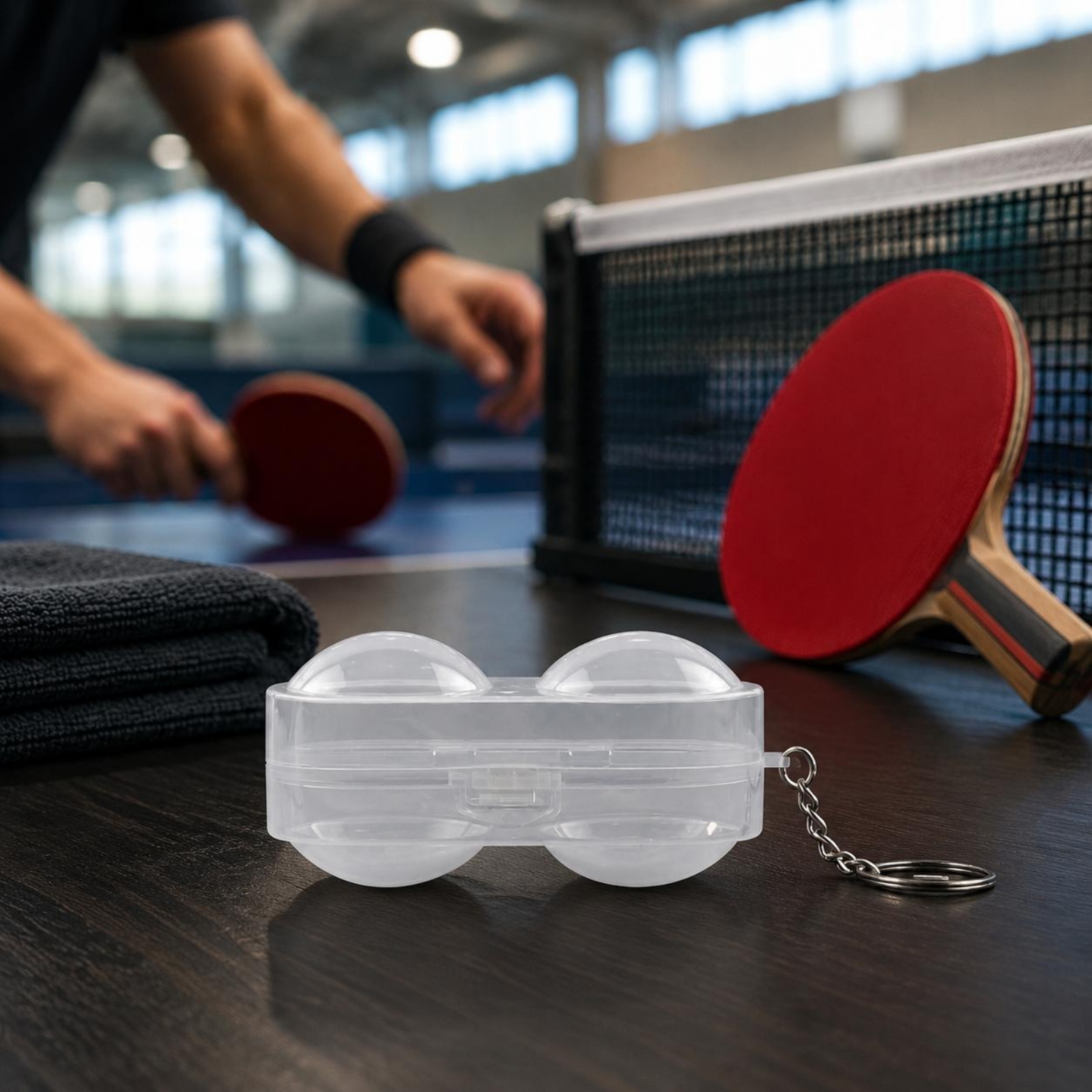 Table Tennis Ball Box Protecti – Table Tennis Keychain Bewertung und Preis
