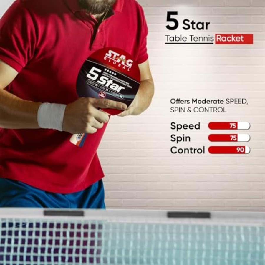 STAG GLOBAL Table Tennis Racke – Table Tennis Intermediate Level Bewertung und Preis