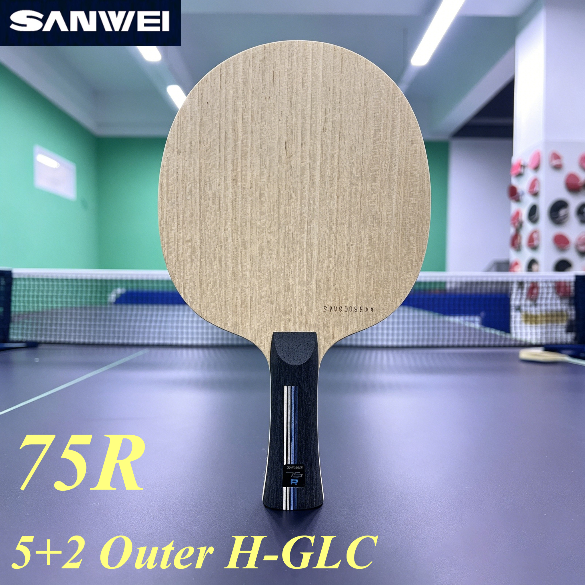 SANWEI 75R 5+2 Outer H-GLC Tab – Table Tennis Paddles Bewertung und Preis