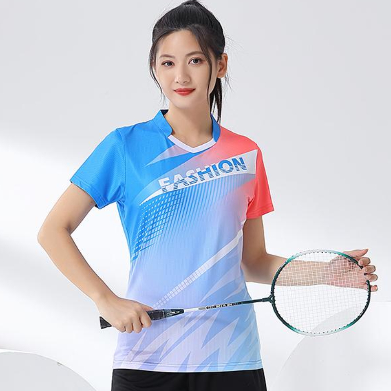 Women Badminton Shirt Print Go – Table Tennis Volleyball Bewertung und Preis