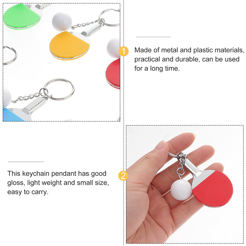 30Pcs Mini Table Tennis Racket – Table Tennis Keychain Bewertung und Preis