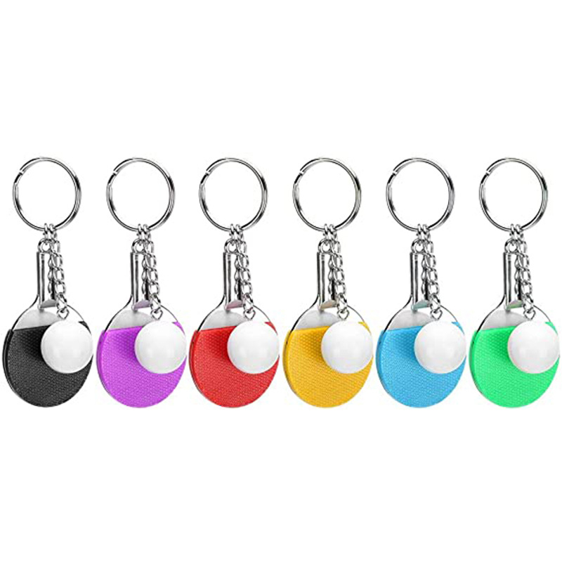 1pc Table Tennis Racket Key Ri – Table Tennis Keychain Bewertung und Preis