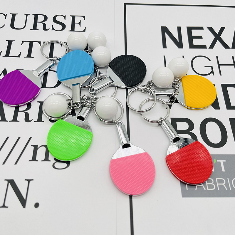 1pc Table Tennis Racket Key Ri – Table Tennis Keychain Bewertung und Preis