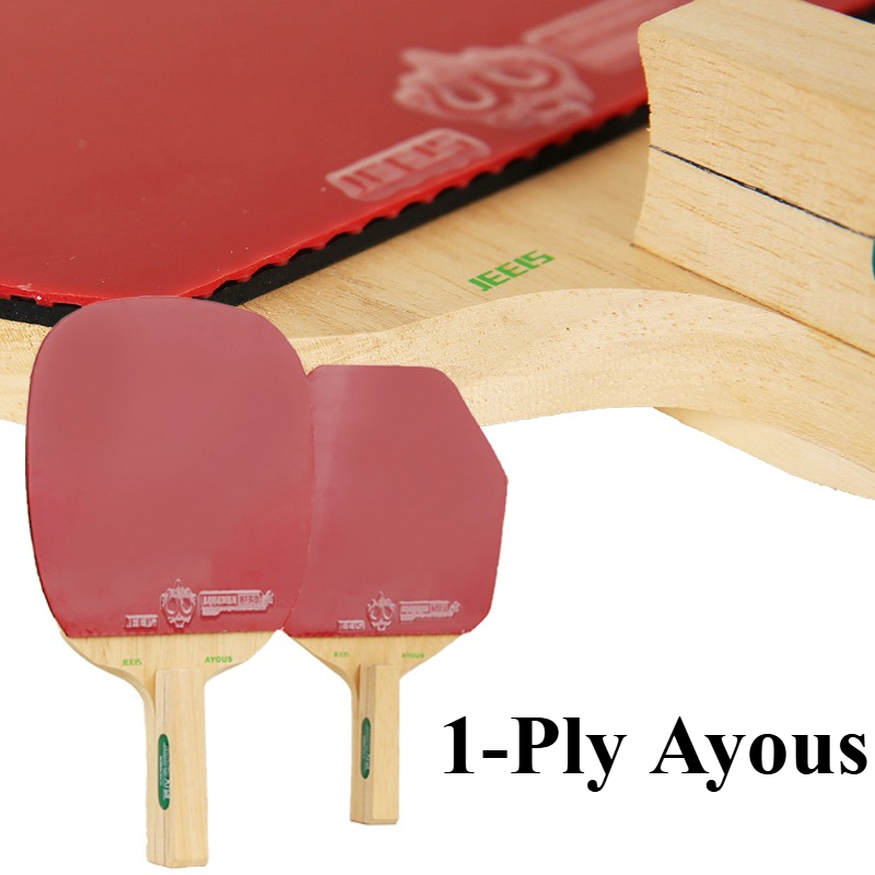 JEELS Japanese 1-Ply Ayous Woo – Table Tennis For Sale Bewertung und Preis