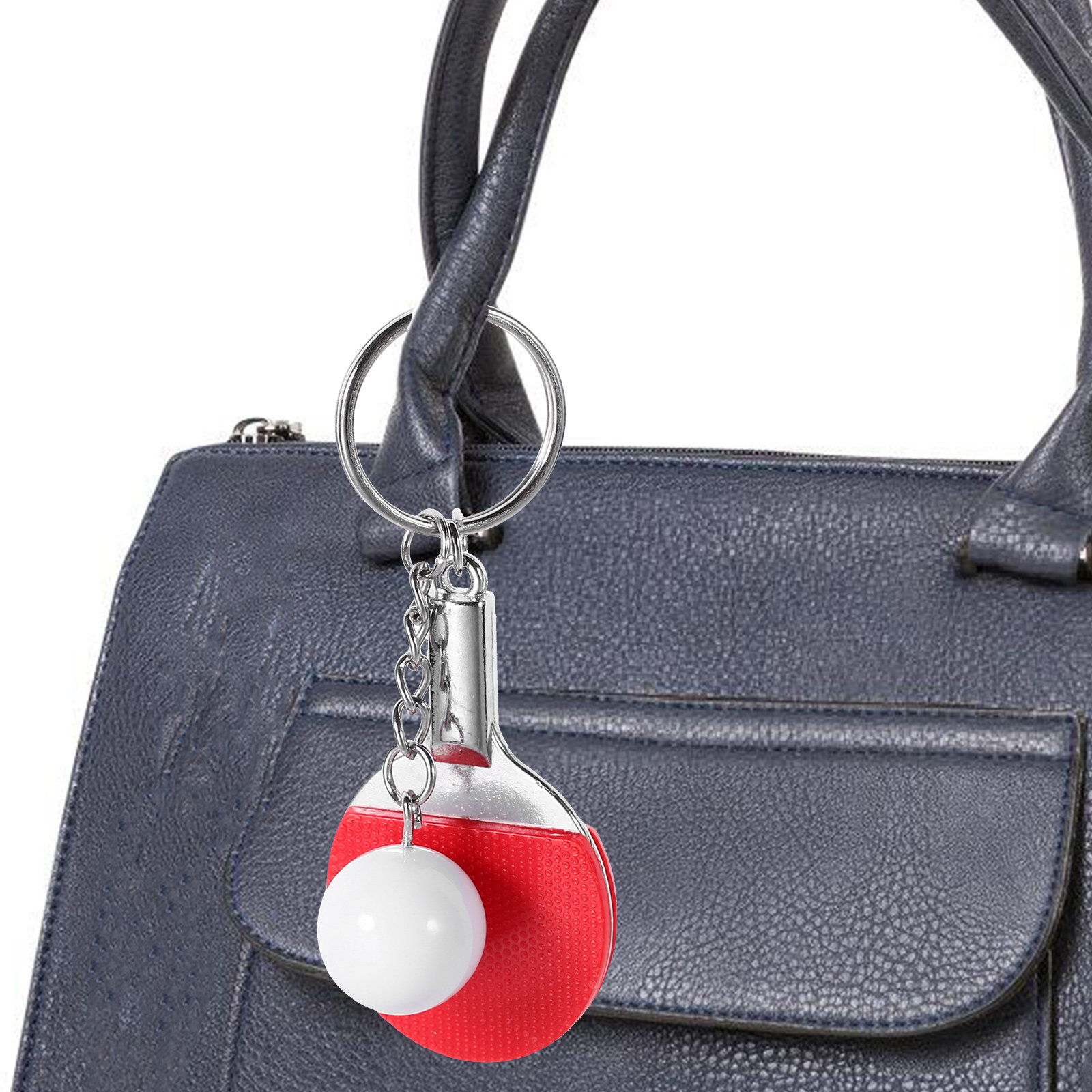 6Pcs Table Tennis Ball Keychai – Table Tennis Keychain Bewertung und Preis