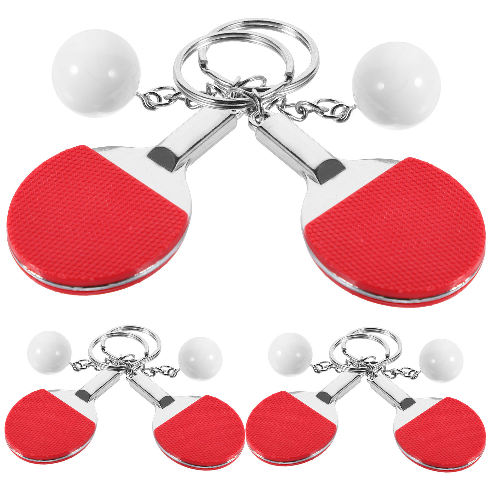 6Pcs Table Tennis Ball Keychai – Table Tennis Keychain Bewertung und Preis
