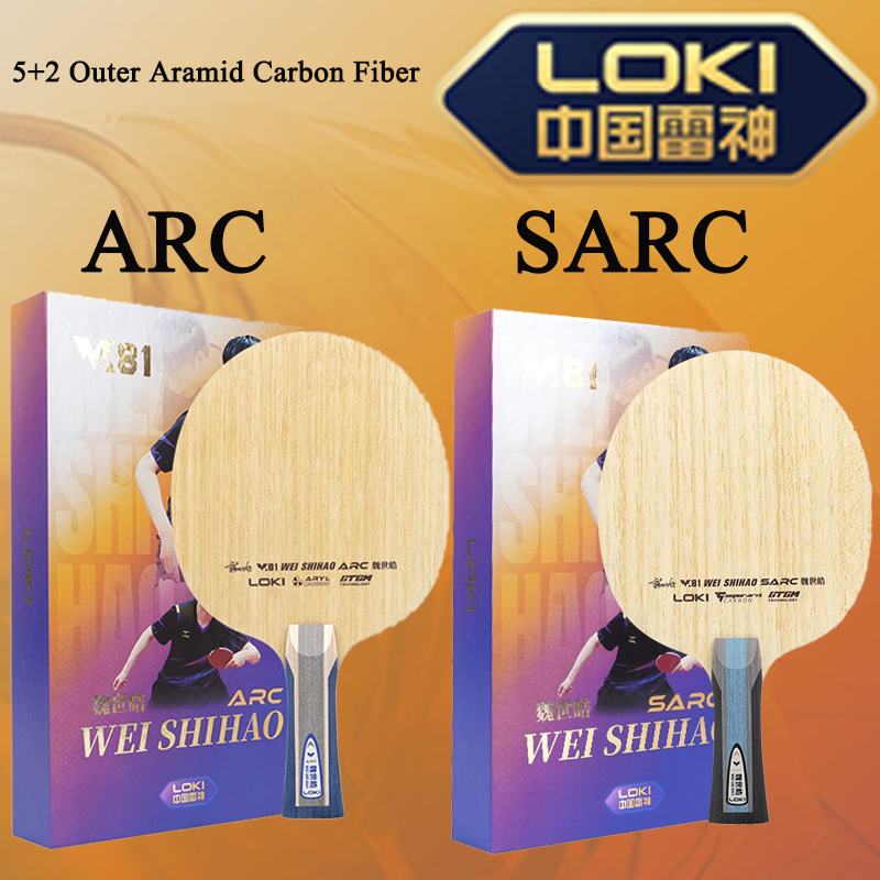 New LOKI W81 Series ARC SARC T – Table Tennis Paddles Bewertung und Preis